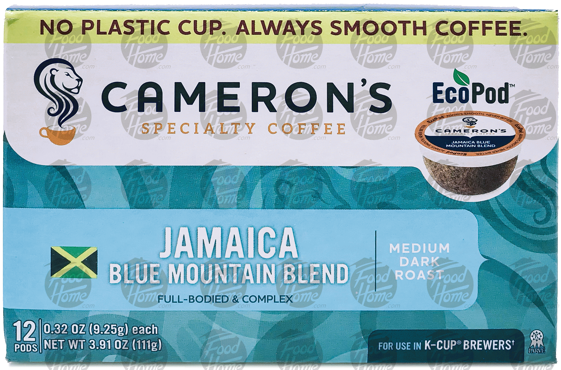 Cameron's  jamaica blue mountain blend medium dark roast, 12 ct., box Full-Size Picture